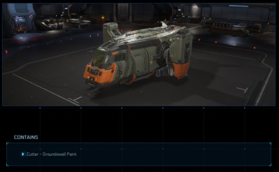 Star Citizen - Drake Cutter Groundswell Paint - Limitierte Auflage