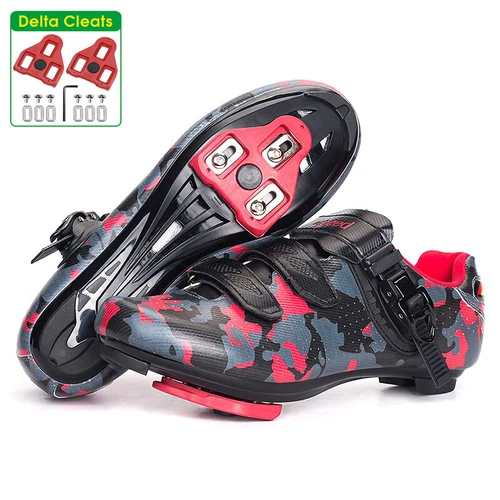 MTB Schuhe Außen Rennen Rennrad Mit SPD Stollenschuhe Herren Mountainbike Schuhe - Bild 21 von 38