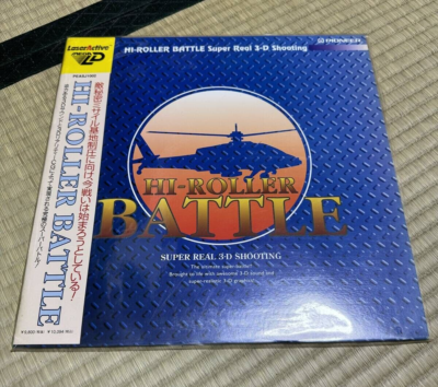 HI-ROLLER BATTLE LaserDisc PS1 Hi Roller Battle for Pioneer