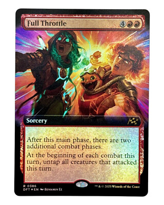 MTG | Full Throttle | Aetherdrift | Foil | NM | EN