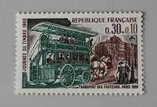 France Année 1969 France YT 1589 neuf luxe ** Journée du timbre