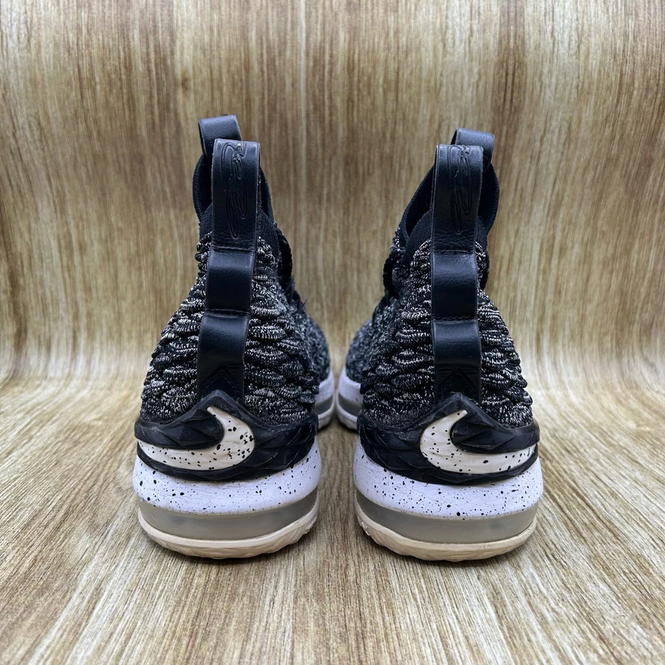 Youth 6Y Womens 7.5 - Nike Lebron XV 15 Ashes Basketball Shoes Sneakers Grey - Image 4 of 4