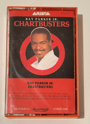 RAY PARKER JR GHOSTBUSTERS Cassette Theme Song Tape 1984 - TESTED