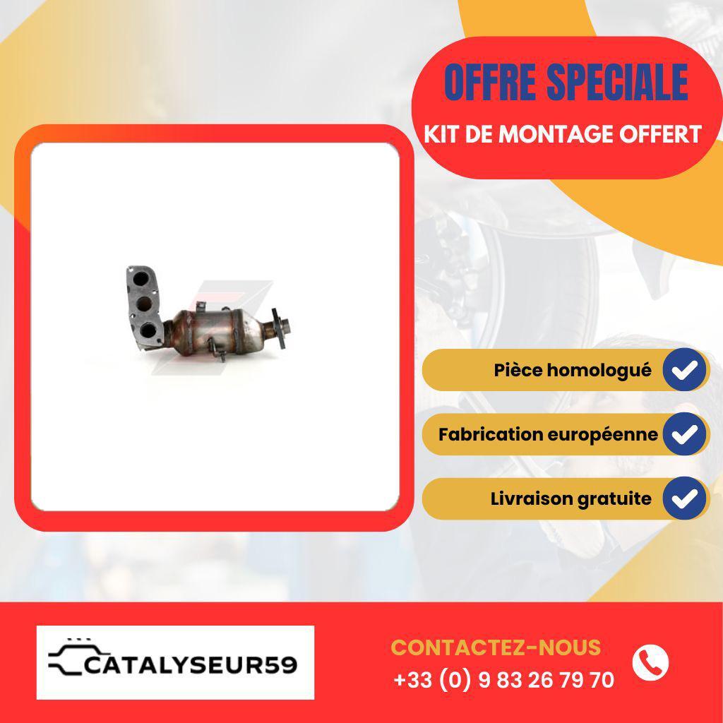 Catalyseur Toyota Yaris résout voyant moteur allumé moteur 1KRFE