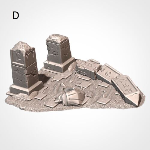 Txarli Tabletop Scenery Egyptian Terrain Wargames 3D Printed 15MM/20MM/28MM/32MM - Picture 25 of 32