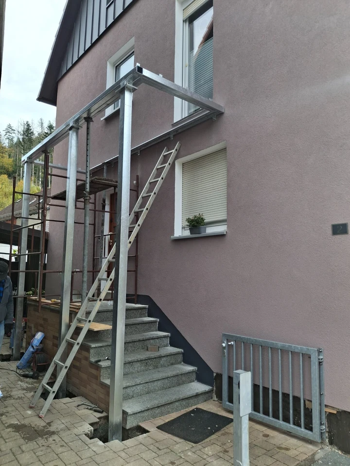 Anbaubalkon Fertigbalkon Balkon Bausatz Stahlbalkon - Bild 2 von 4