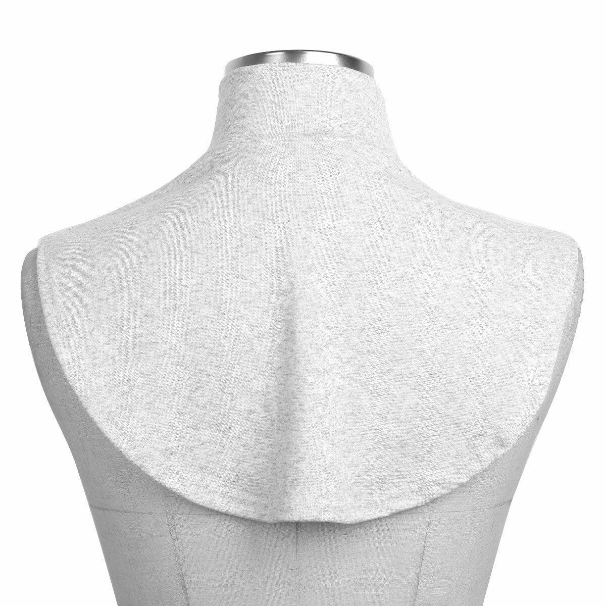 Cotton Fake Collar Detachable Mock Turtleneck Half Top Blouse