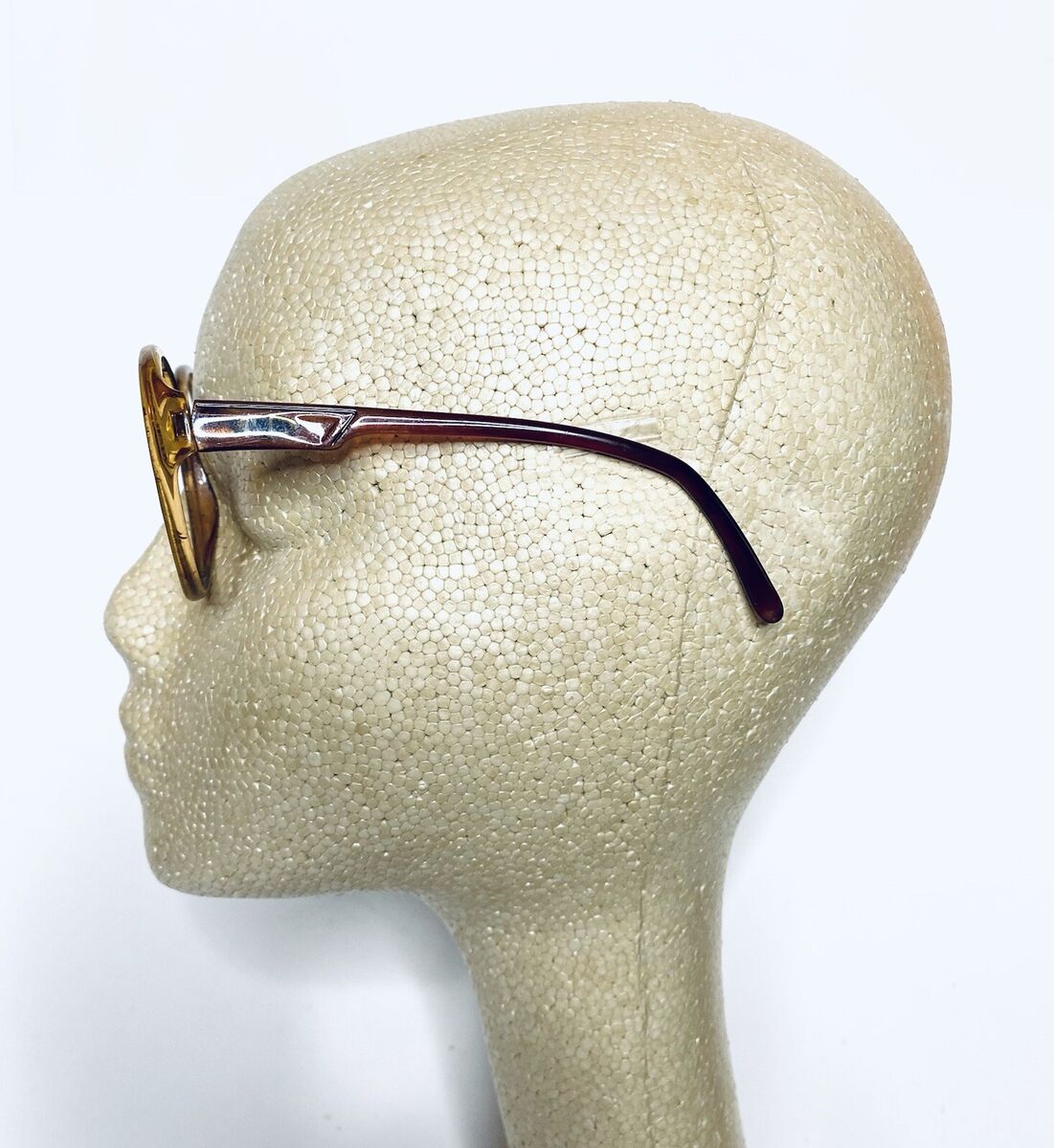 VTG Christian Dior Amber Lucite Oversized Glasses Germany VTG Christian Dior Amber Lucite Oversized Glasses Germany