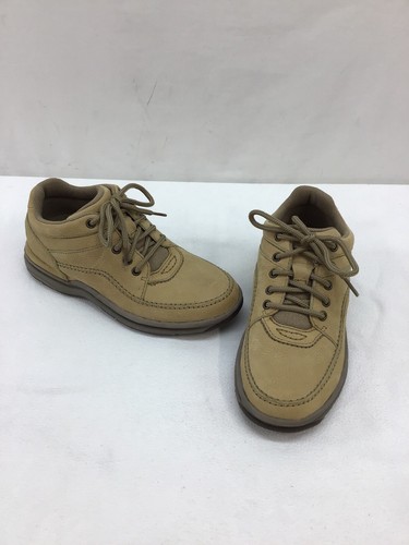 Tan Leather Walking Shoes Size 