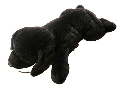 Commonwealth? E&J?  Black Dog Plush Stuffed Animal 24'' Labrador Cute Realistic 