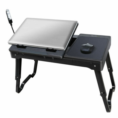 IMountTek Multi-Functional Lightweight Adjustable Laptop table Black