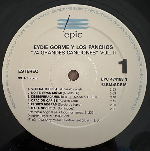 EYDIE GORME LOS PANCHOS VINYL 2 LP SPAIN 1993 EX+ SCARCE - Picture 4 of 4