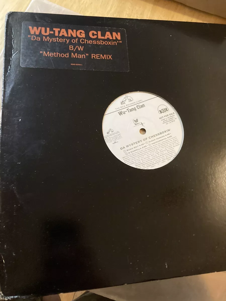 WU Tang Clan Da Mystery Of Chessboxin & Method Man First Press Vinyl