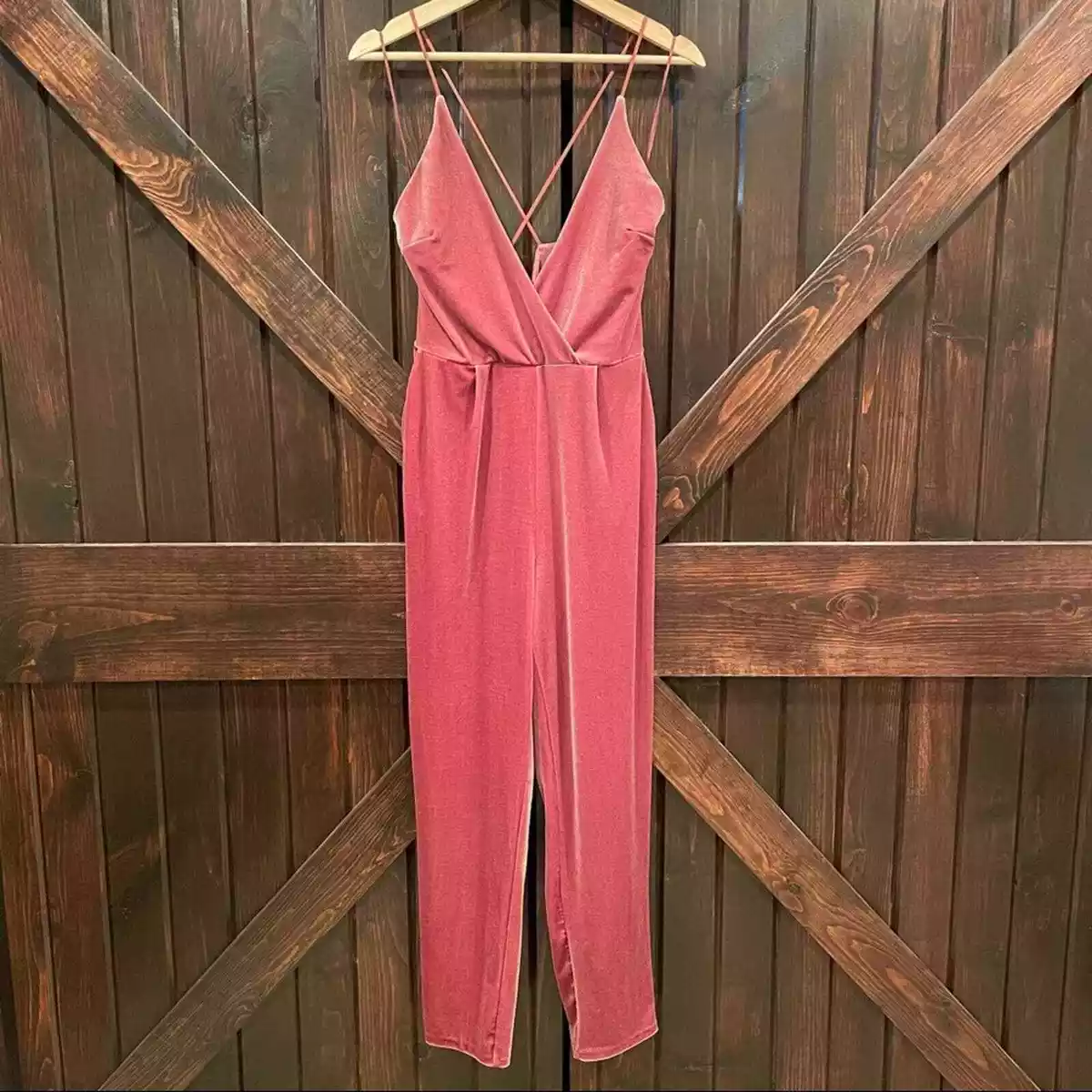 Pink jumpsuit express sale