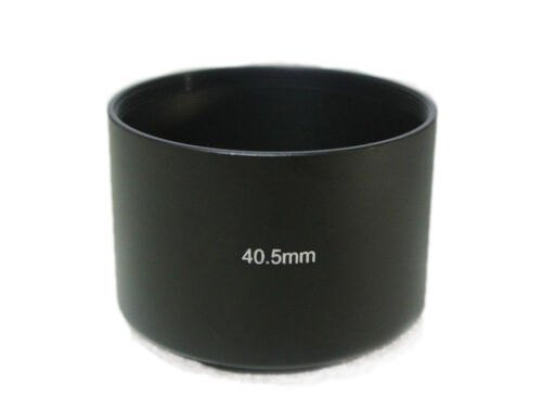 40.5mm Black Metal 35mm Long Screw in Lens Hood 40.5mm Thread - UK SELLER - 第 1/7 張圖片