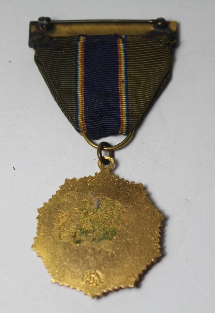 1940s Antique Vintage American Legion Sergeant At Arms Badge