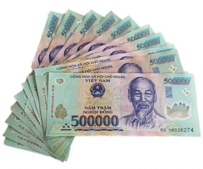 TEN MILLION VIETNAM DONG - AUTHENTIC CURRENCY BANKNOTES - VND