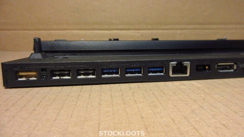 Lenovo 40A1 ThinkPad Pro Dock USB 3.0 DVI DisplayPort for Laptops EXCL PSU - Afbeelding 2 van 3