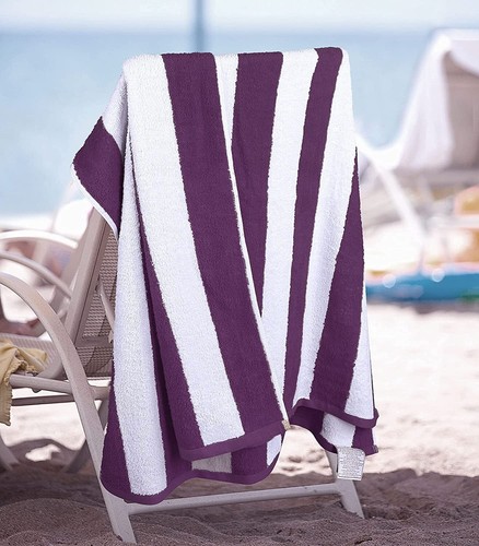 Paquete de 4 toallas de playa a rayas Cabana 30 x 60 pulgadas piscina playa - Imagen 121 de 133