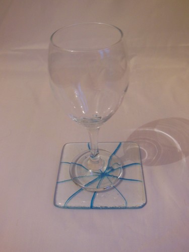 coasters/fused glass,cracked design buy single, 2, 3, 4 or more. multicolours - Picture 18 of 56