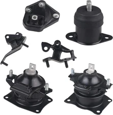 6Pcs Engine Motor Transmission Mount for Honda Accord 2.4L 2003-2007 Auto Trans