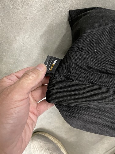 Filled Saddle Sandbag Black 15lb SBF-B-15 - Picture 2 of 4