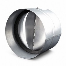 Metal Back Draught Shutter Damper Non Return Valve Vent Extractor Fan Ducting UK