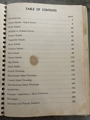 1946 Watkins Salad Book by Elaine Allen~ The J.R. Watkins Company Kitschy Salads - Picture 3 of 6