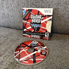 Nintendo Wii Guitar Hero Van Halen Promotional Disc