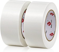 2 Pack Duct Tape Heavy Duty,9 Mil Thickness,2 Inches x 30 Yards,Strong