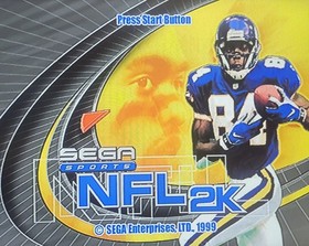 Sega Sports NFL 2K for Sega Dreamcast Console&nbsp;