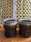 Handmade Pottery Cups Studio Art Set of 3 — photo 2
