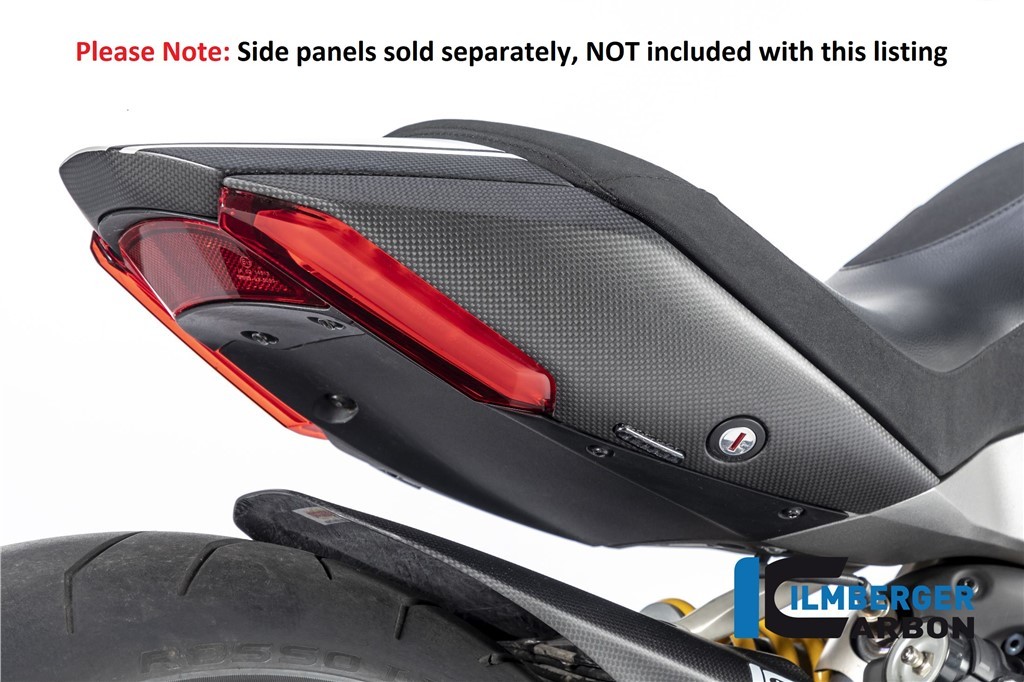 Ducati XDiavel 2023 Ilmberger Matt Carbon Fibre Rear Passenger Seat Cowl Cover
