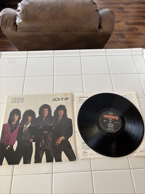 Kiss Lick It Up Lp In Shrink NM Original Pressing