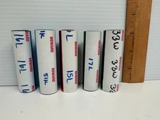 Howard Imprinting 5 Hot Foil Stamping Rolls 3” Blue Green Black Red