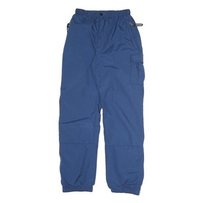 EIDER Herren Hose blau Polyestermischung Relaxed W24 L30 Reißverschluss Outdoor