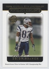 2005 Topps Postseason Highlights Deion Branch #358 0a1