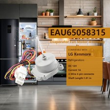 LG DC 12V Motor Assembly Accessori Per Motore Ventola Evaporatore EAU65058315.