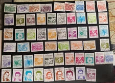 Nicaragua, nice lot of all different definitive stamps