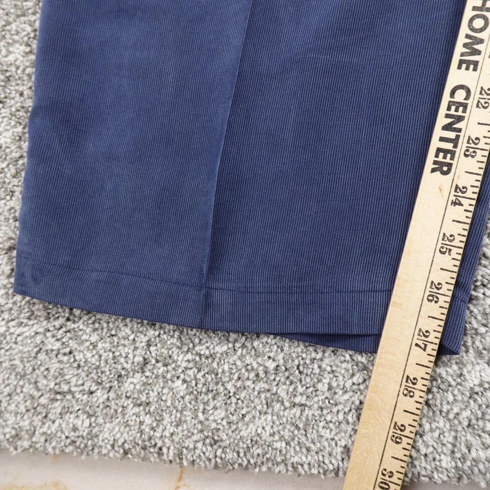 De Colección Adidas Pantalones Mujer 12 Azul Pana Pin Ballena tiro alto holgado pierna ancha Y2K Foto 4 de 4