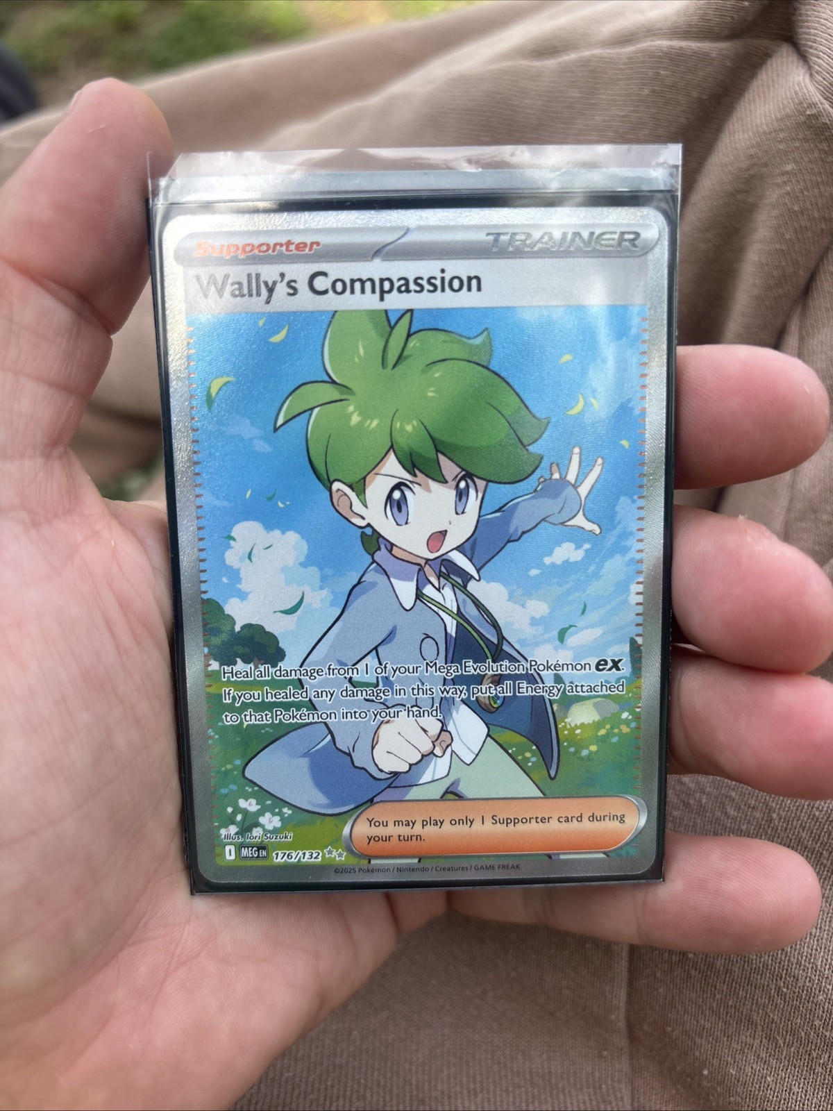 Pokémon TCG Wallys Compassion 176/133 Full Art Trainer Mega Evolutions