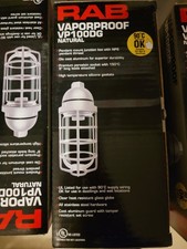 RAB Lighting VP100DG 150W 277V Diecast Aluminum Light Fixture w/Guard