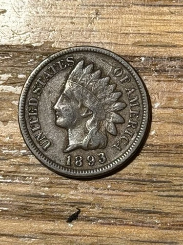 1893 Indian Cent XF !!!!!