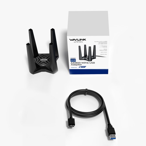WiFi 7 BE6500 Tri-Band USB 3.0 Wireless Network Adapter AX5400 WiFi 6E Adapter - Picture 33 of 51