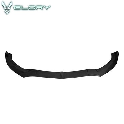 Fits 15-18 Benz W205 C-Class DP Front Bumper Lip Spoiler Carbon Fiber Print PP