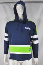 NFL Hoodie XL Long Sleeve Seattle Seahawks Officially Licensed Product Navy NWT