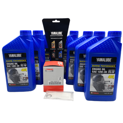 #ad Yamaha Outboard Oil Change Kit F225 F350 V6 4.2L 10W 30 $100.99