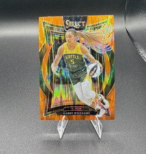 Gabby Williams 2025 Panini WNBA Select Concourse Orange Shock #27 Seattle Storm