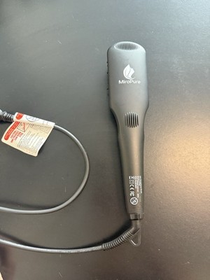 MicroPure Ionic Hair Straightener Brush Model S102 Black