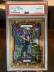 Bryce Young 2023 Panini Prizm ORANGE LAZER RC #311 PANTHERS PSA 10 GEM MINT Read